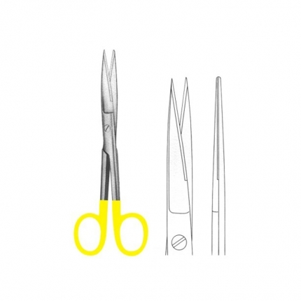 Scissors with Tungsten Carbide Inserts